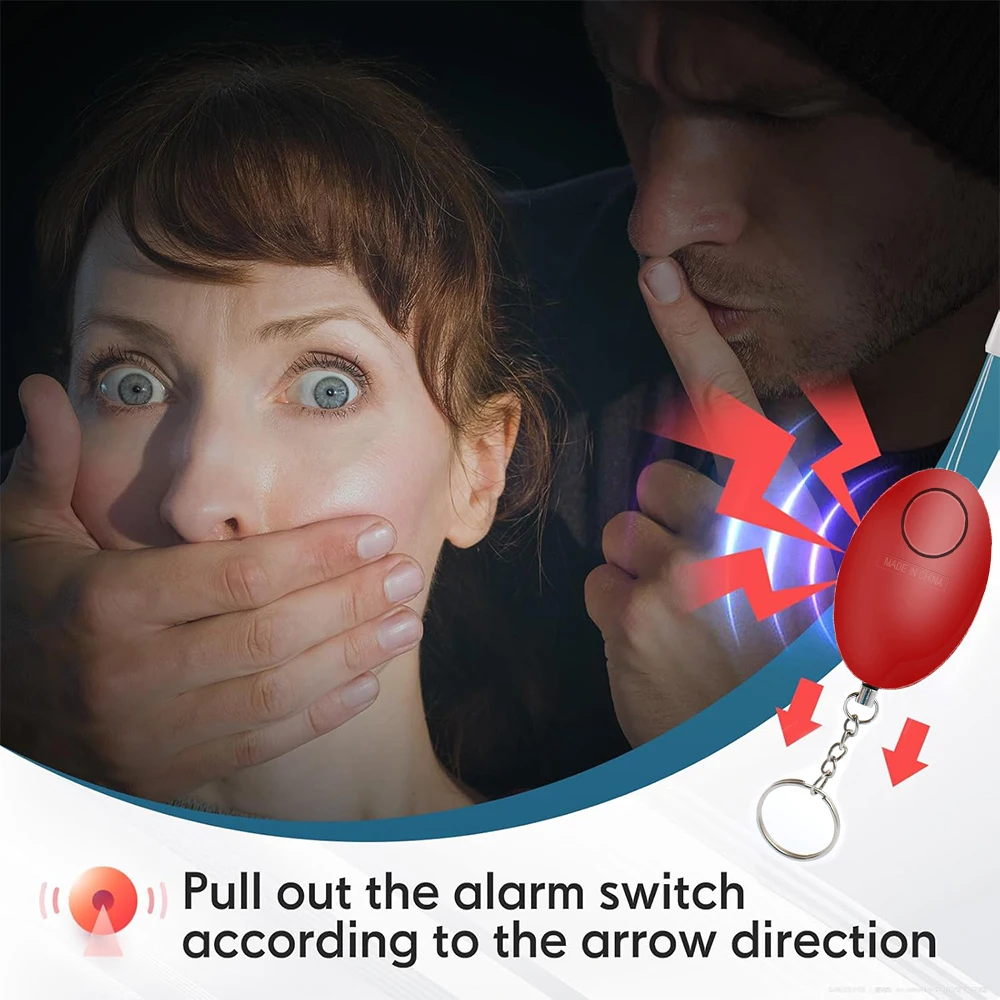 Alarme sonore de sécurité 120  - Personal Alarm Keychain avis et prix